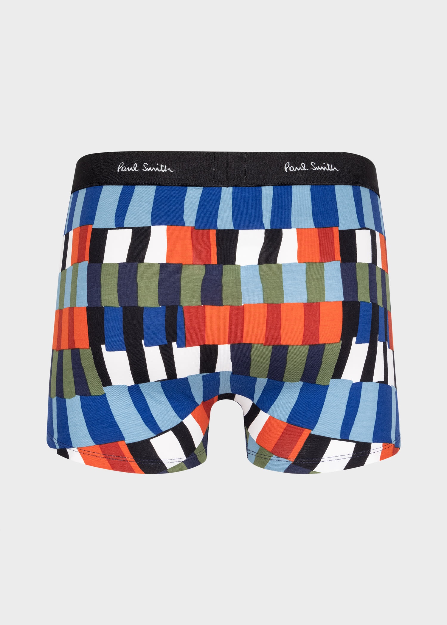 'Overlapping Check' Boxer Briefs - 2