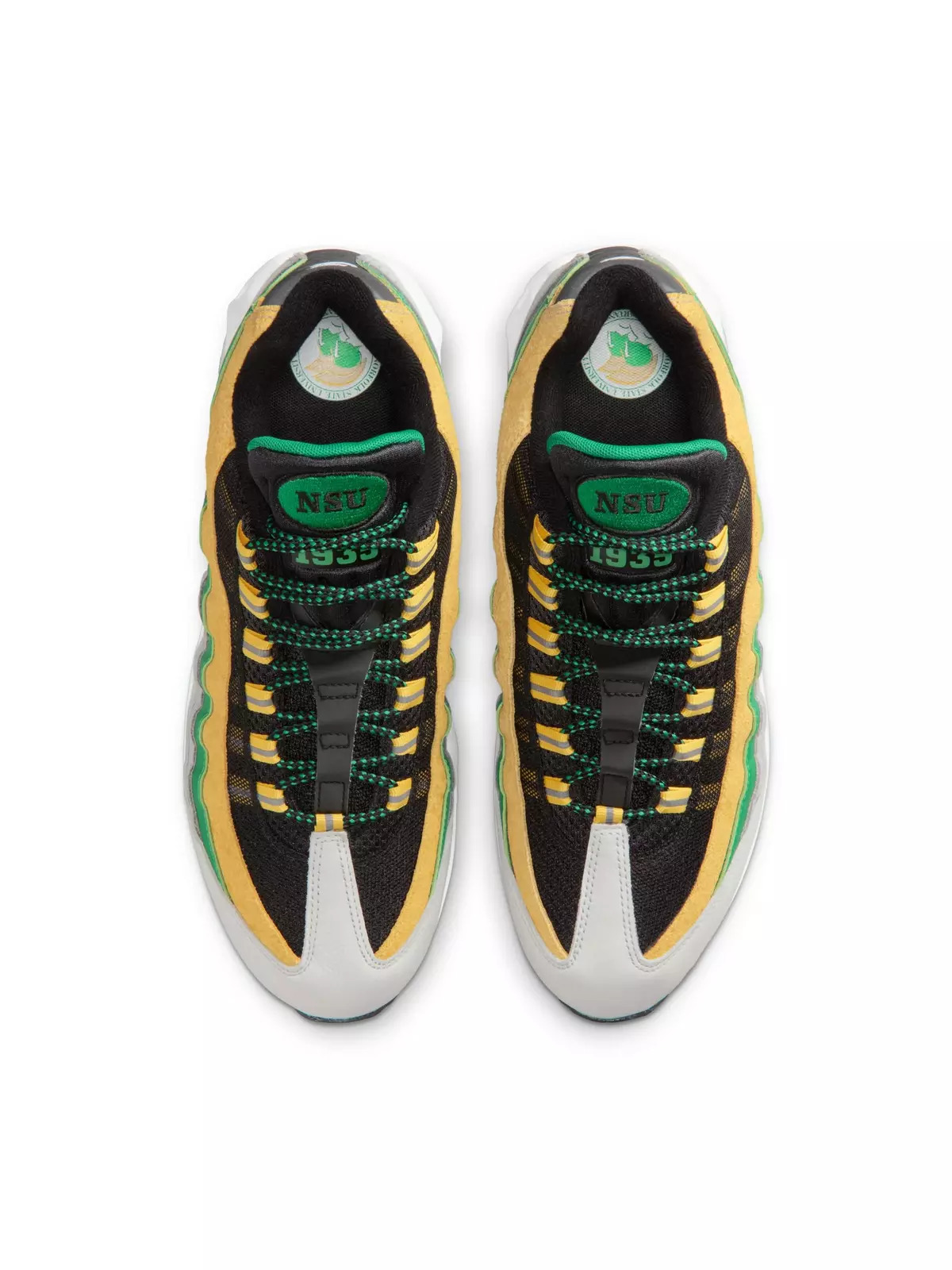 Norfolk State Air Max 95 "Big Bubble" Men's Shoe - 11