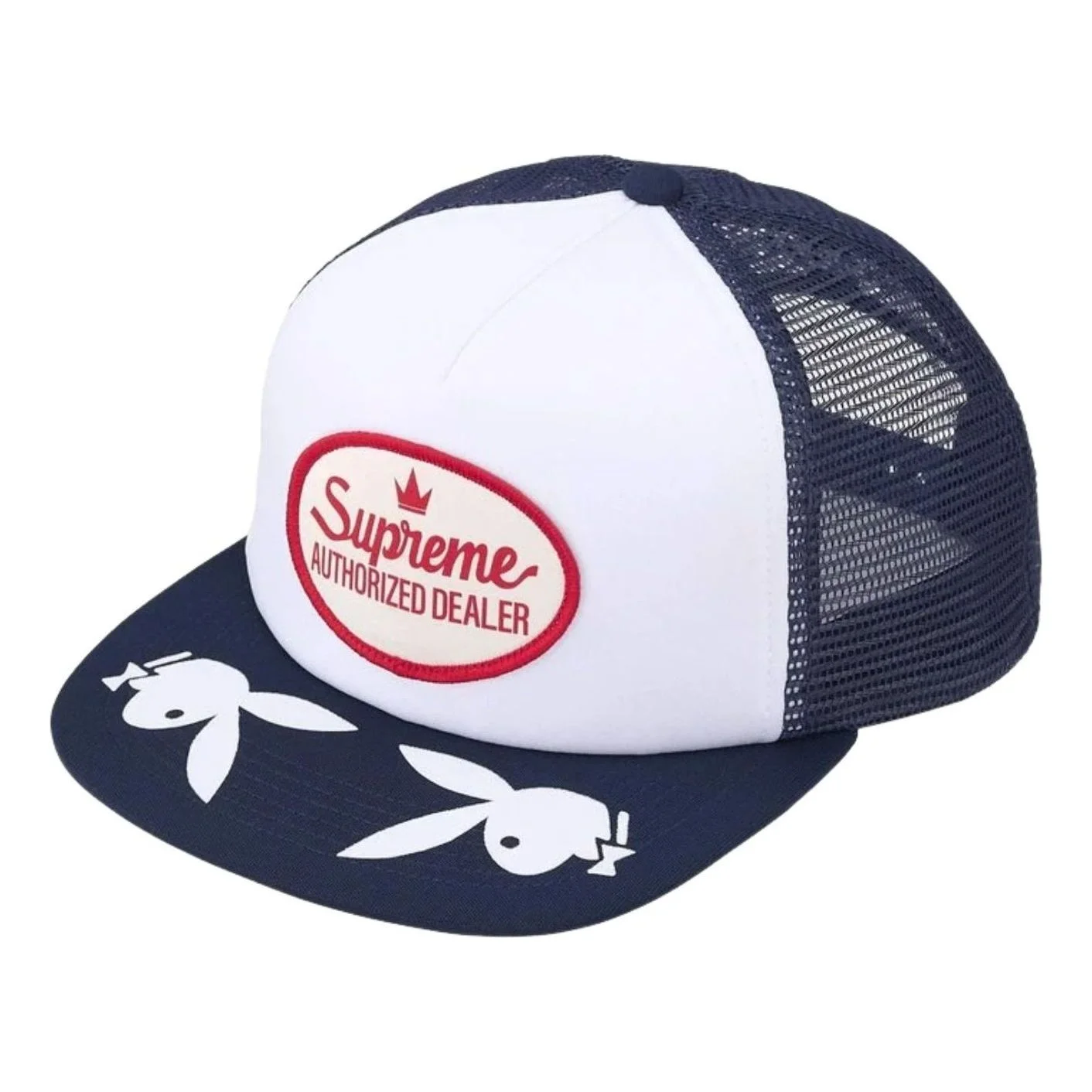 Supreme x Playboy SS26 Mesh Back 5-Panel 'Navy' SUP-SS26-1012-NVY - 1