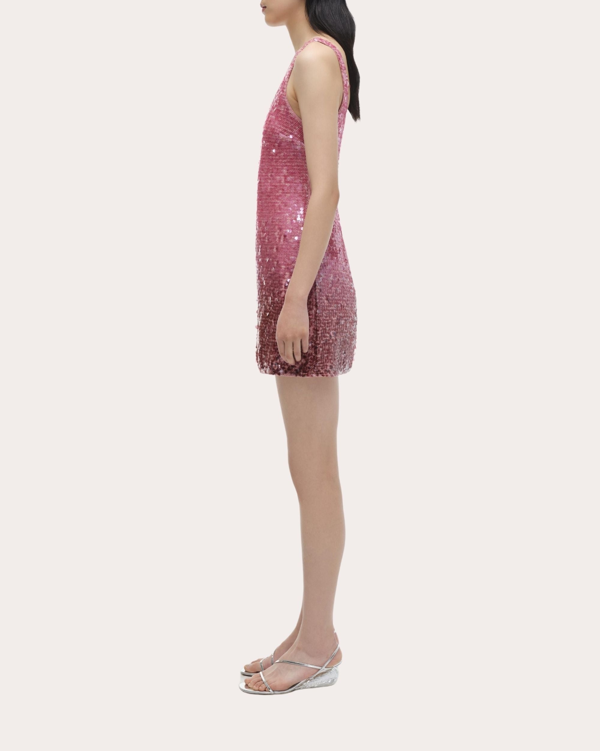 Alayna Sequin Sleeveless Mini Dress - 3