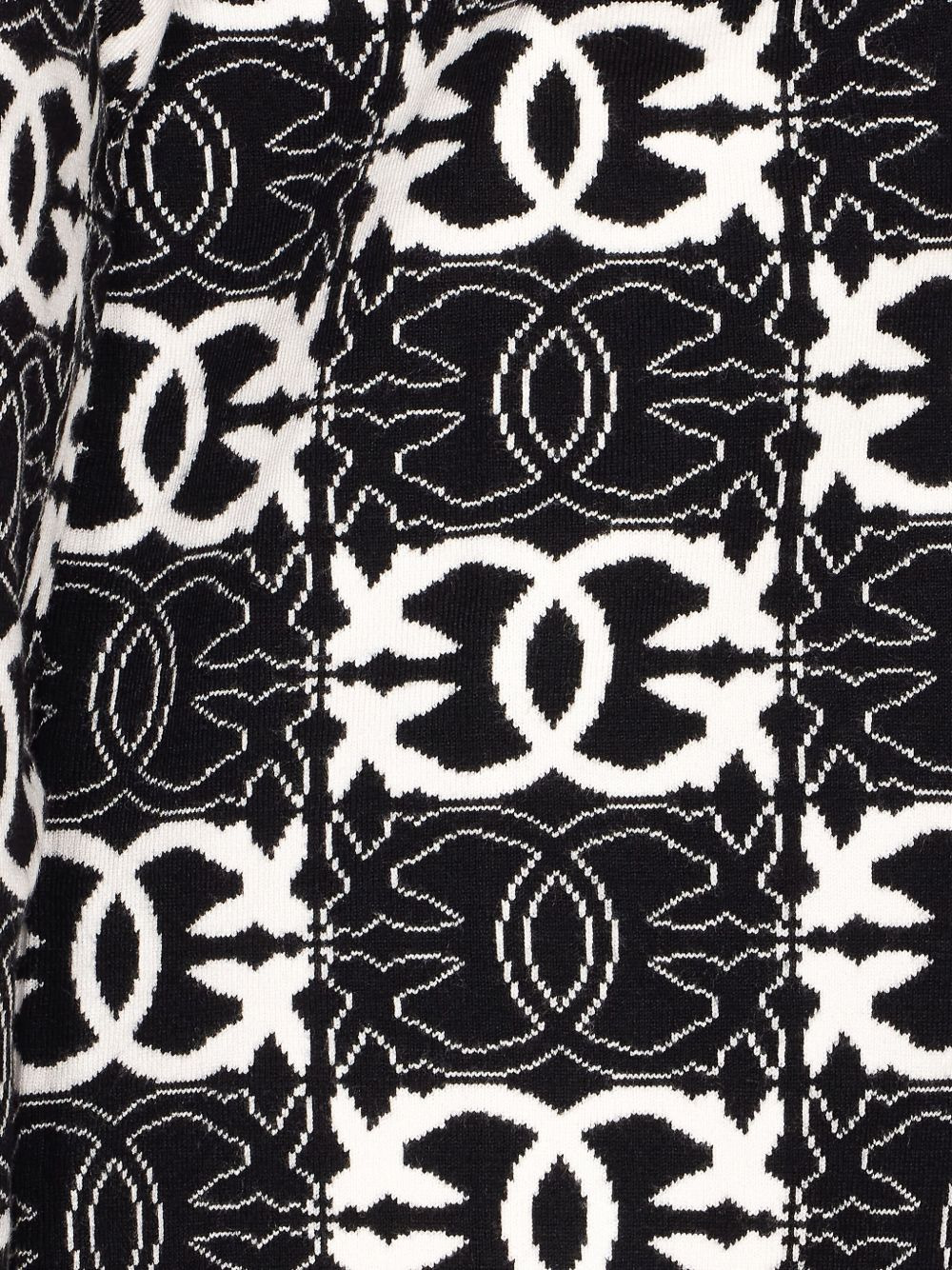geometric-pattern cardigan - 3