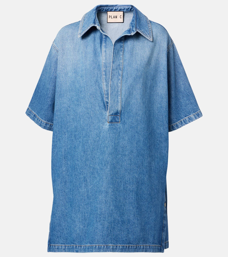 Oversized denim shirt - 1