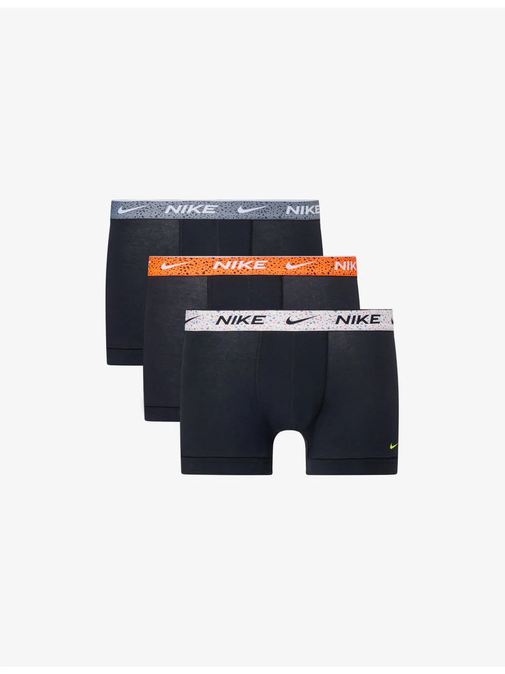 Essential Pack of Three Cotton-Stretch Trunks - 1