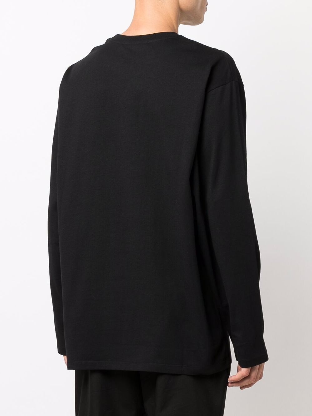 long-sleeve logo sweatshirt - 4