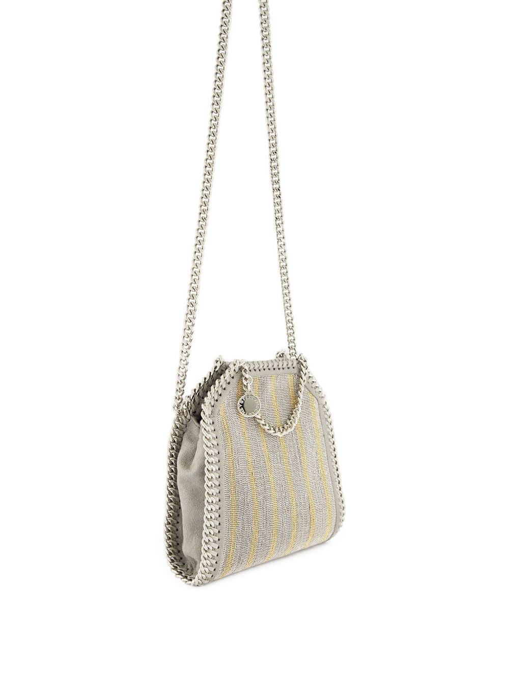 Falabella striped metallic bag - 3