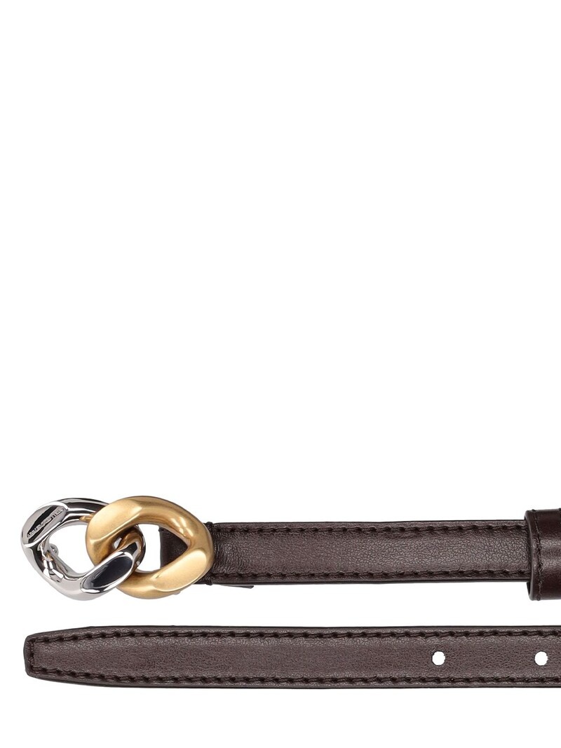 Alter Mat faux leather chain belt - 3