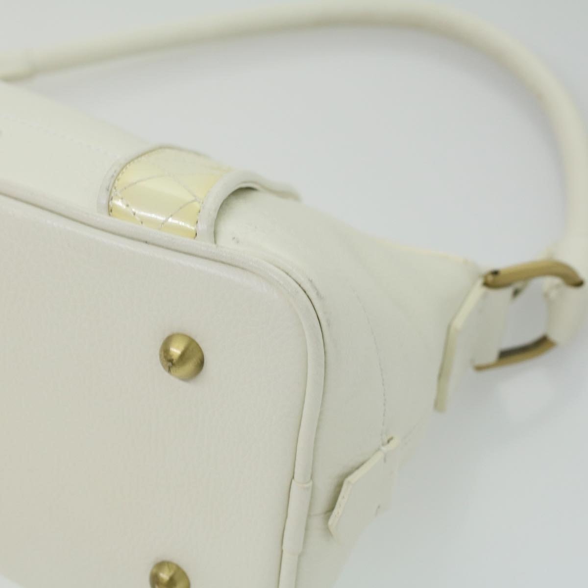 Burberry Shoulder Bag Leather White - 15
