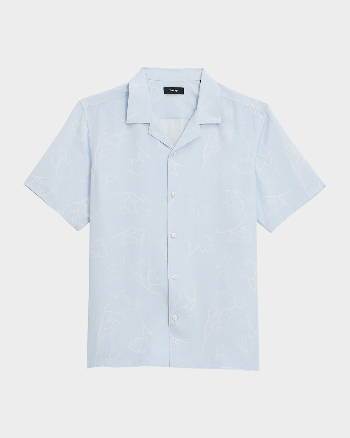 Men's Irving Floral Sketch Camp Shirt - 1