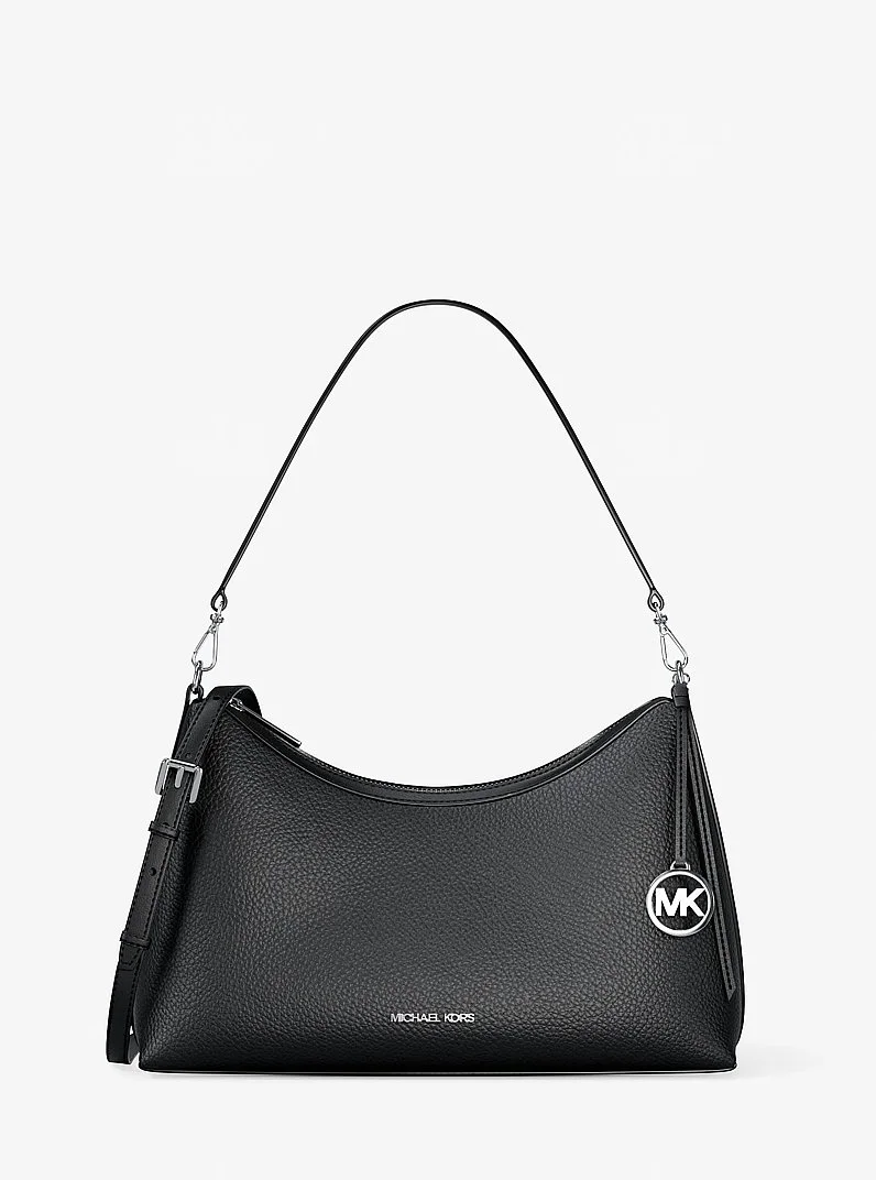 Sammy Medium Pebbled Leather Convertible Shoulder Bag - 1