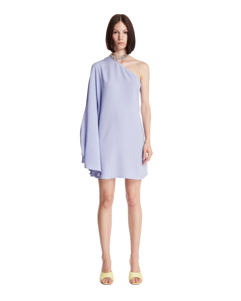 Purple Bolkan Crystal Mini Dress 1
