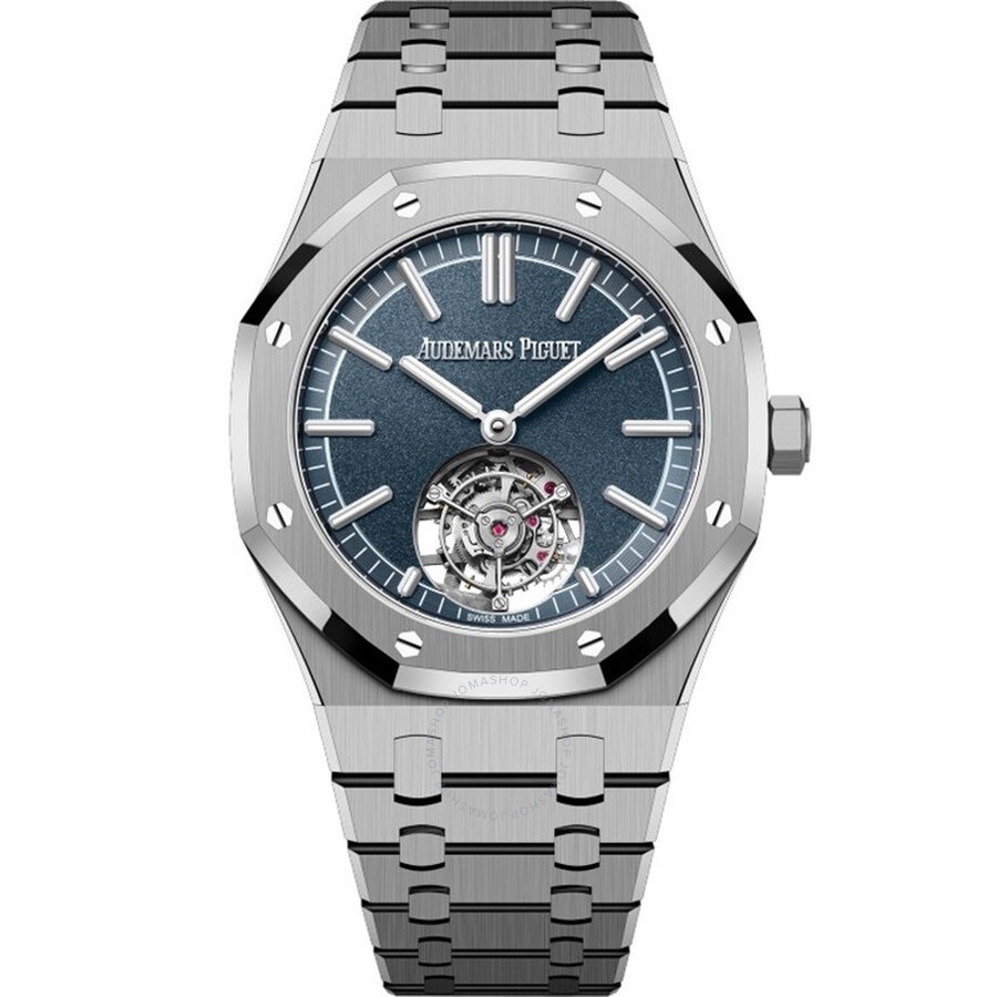 Audemars Piguet Royal Oak Tourbillon Automatic Blue Dial Men's Watch 26730TI.OO.1320TI.02 - 1