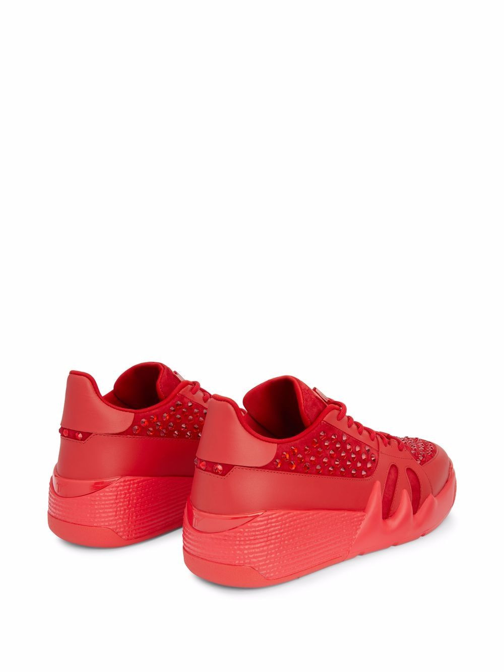 Talon crystal-embellished sneakers - 3
