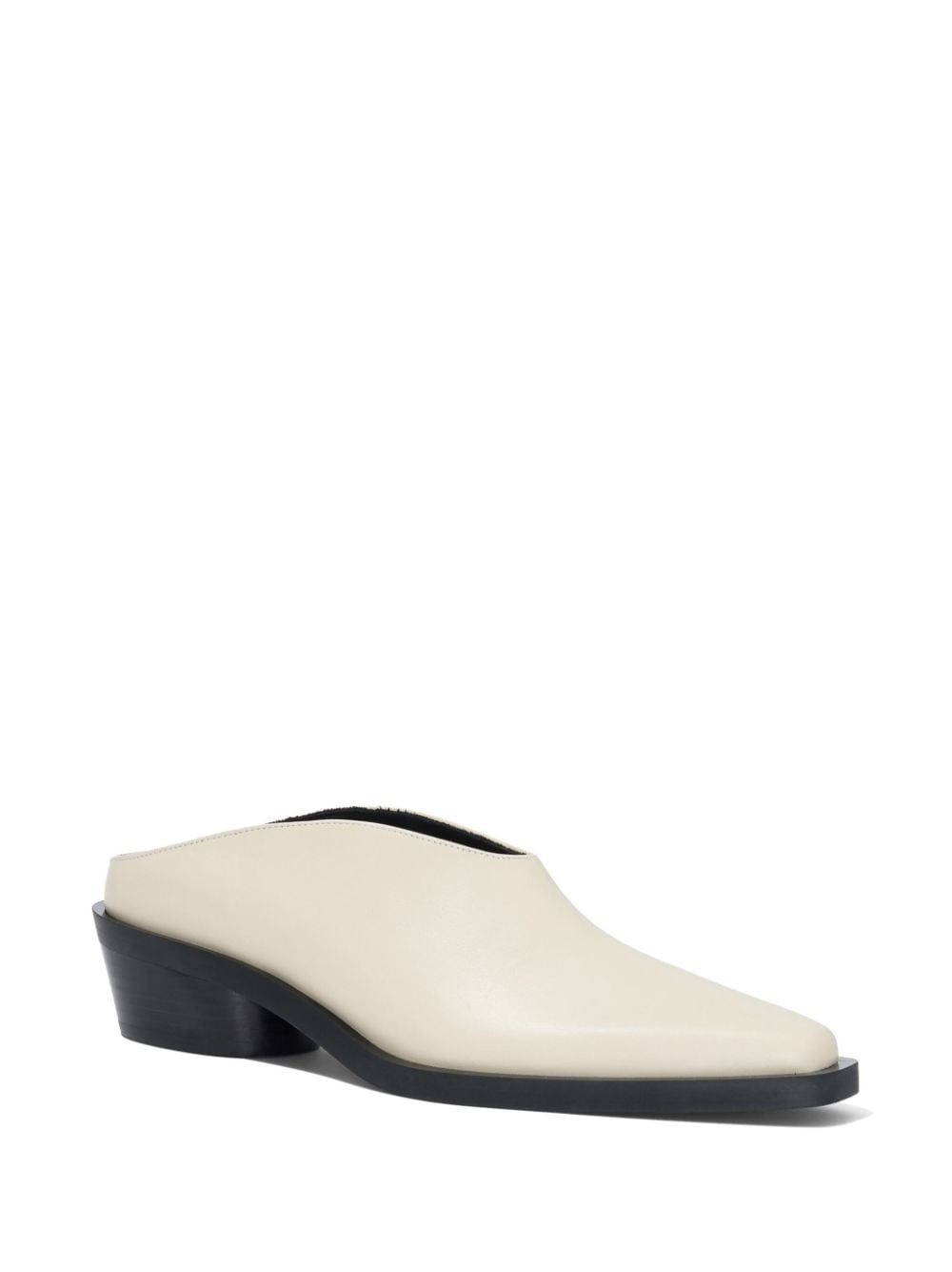 Bronco leather mules - 2
