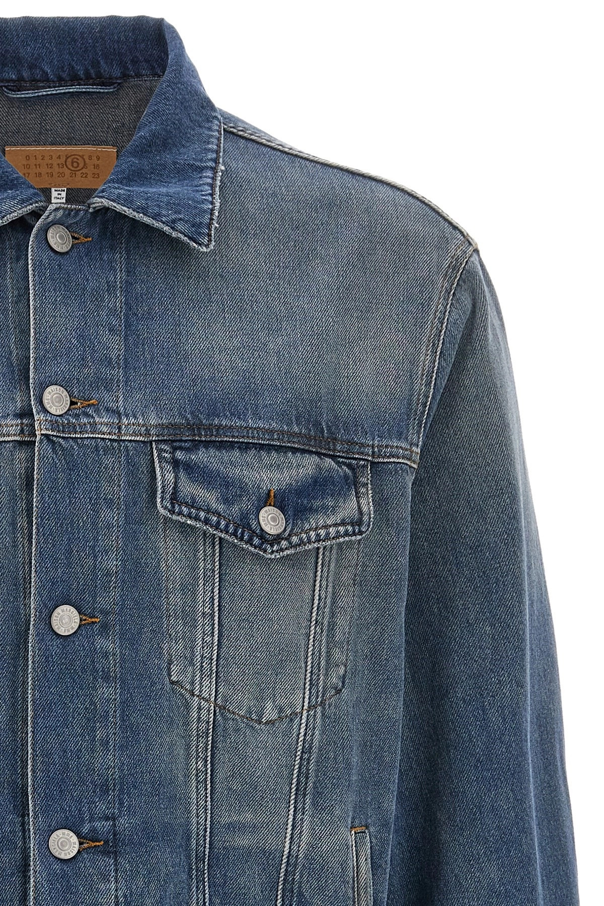 Raw cut denim jacket - 4