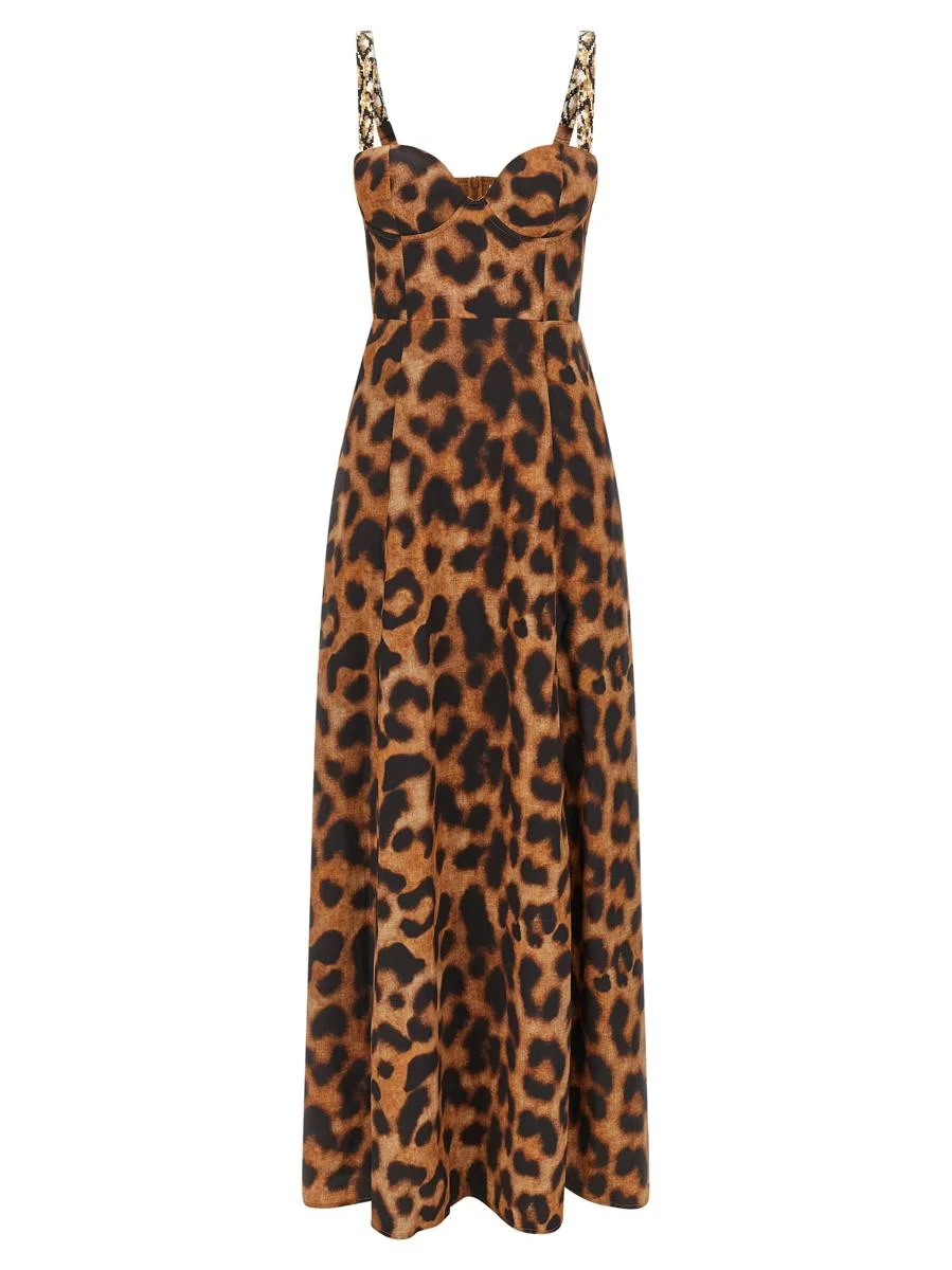 L'Agence Animal Print Dress - 1