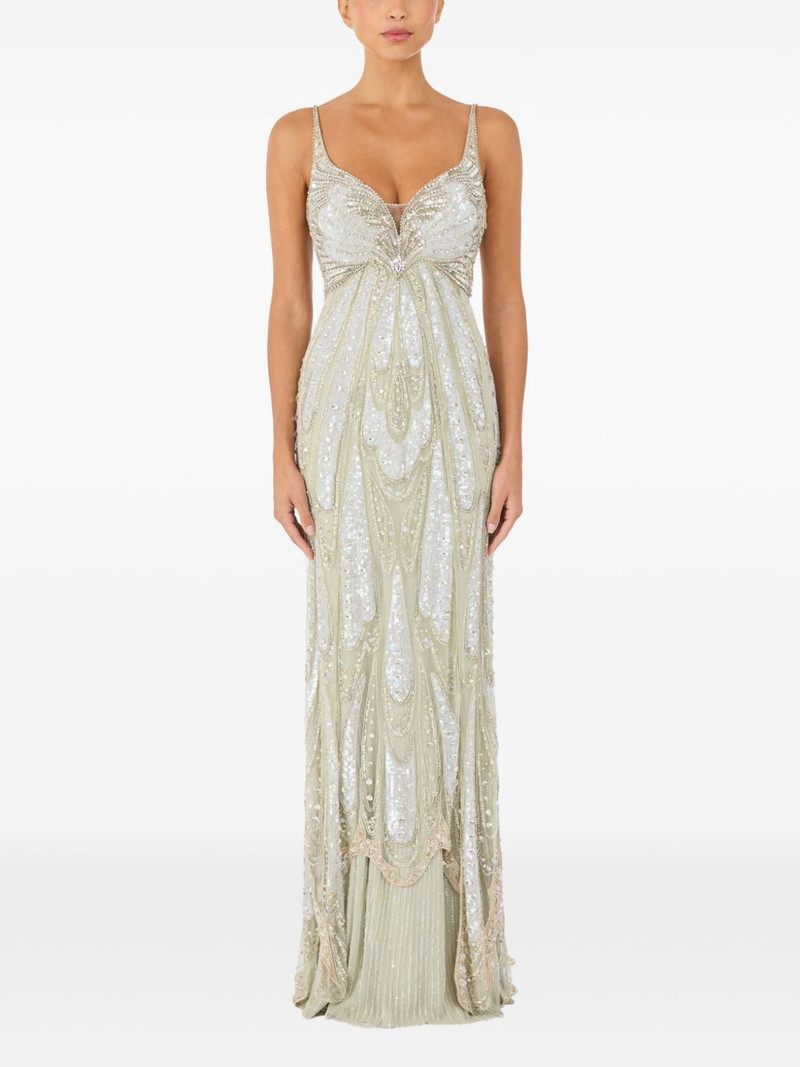 JENNY PACKHAM Yves beaded maxi dress outlook