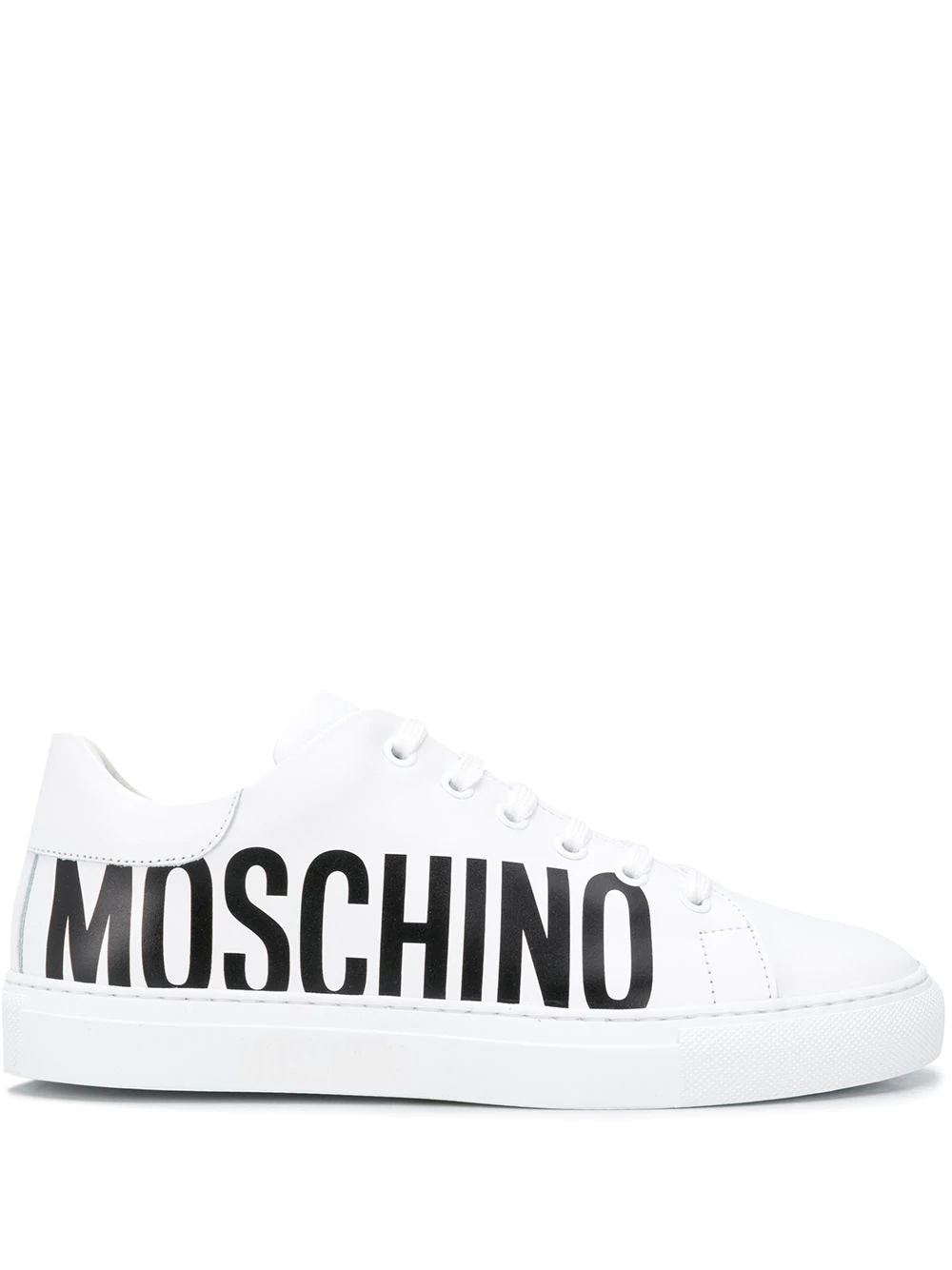 logo-print low-top sneakers - 1