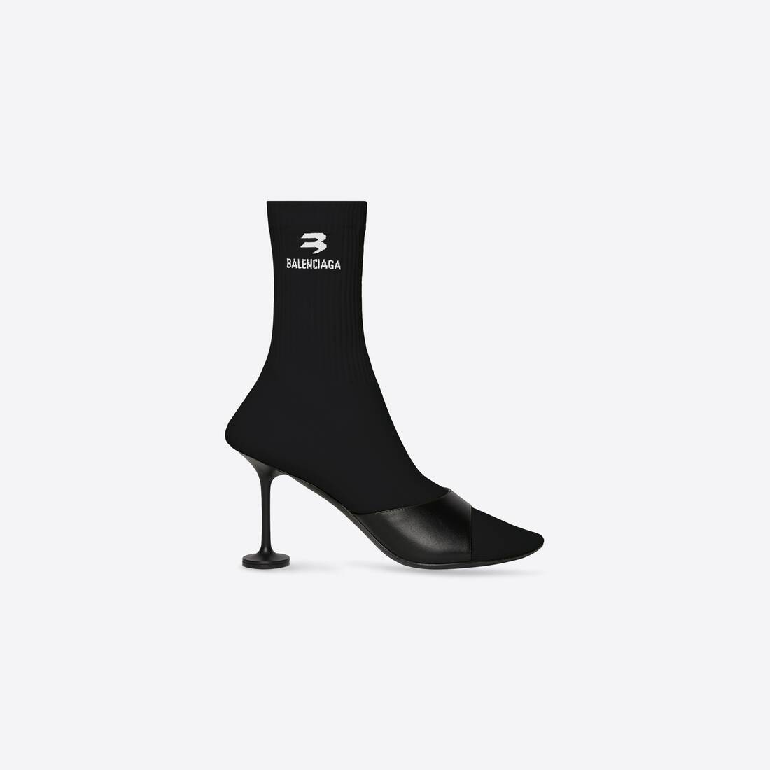 Women's Sock 90mm Bootie in Black - 1