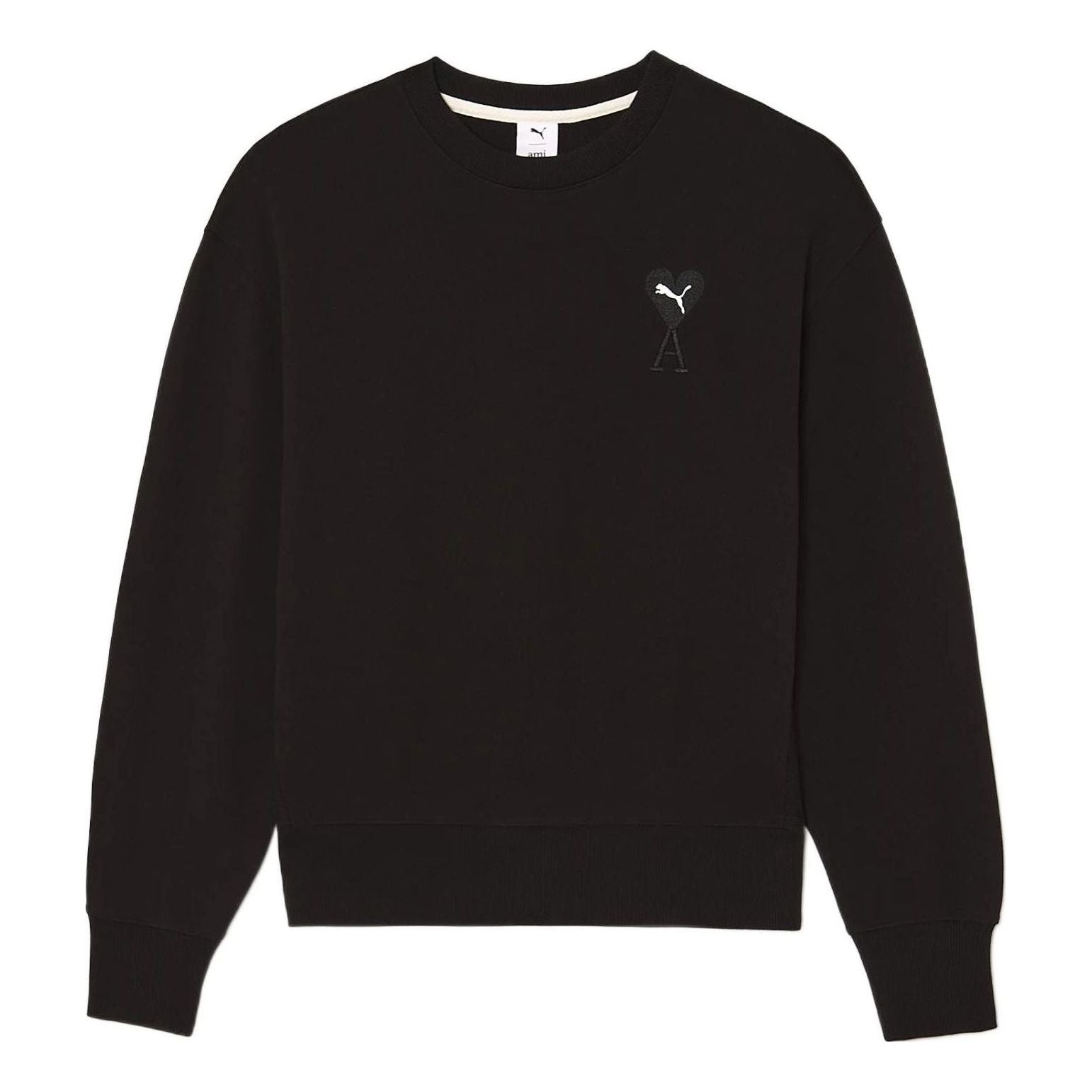 PUMA X AMI Sweatshirt 'Black' 534111-01 - 1