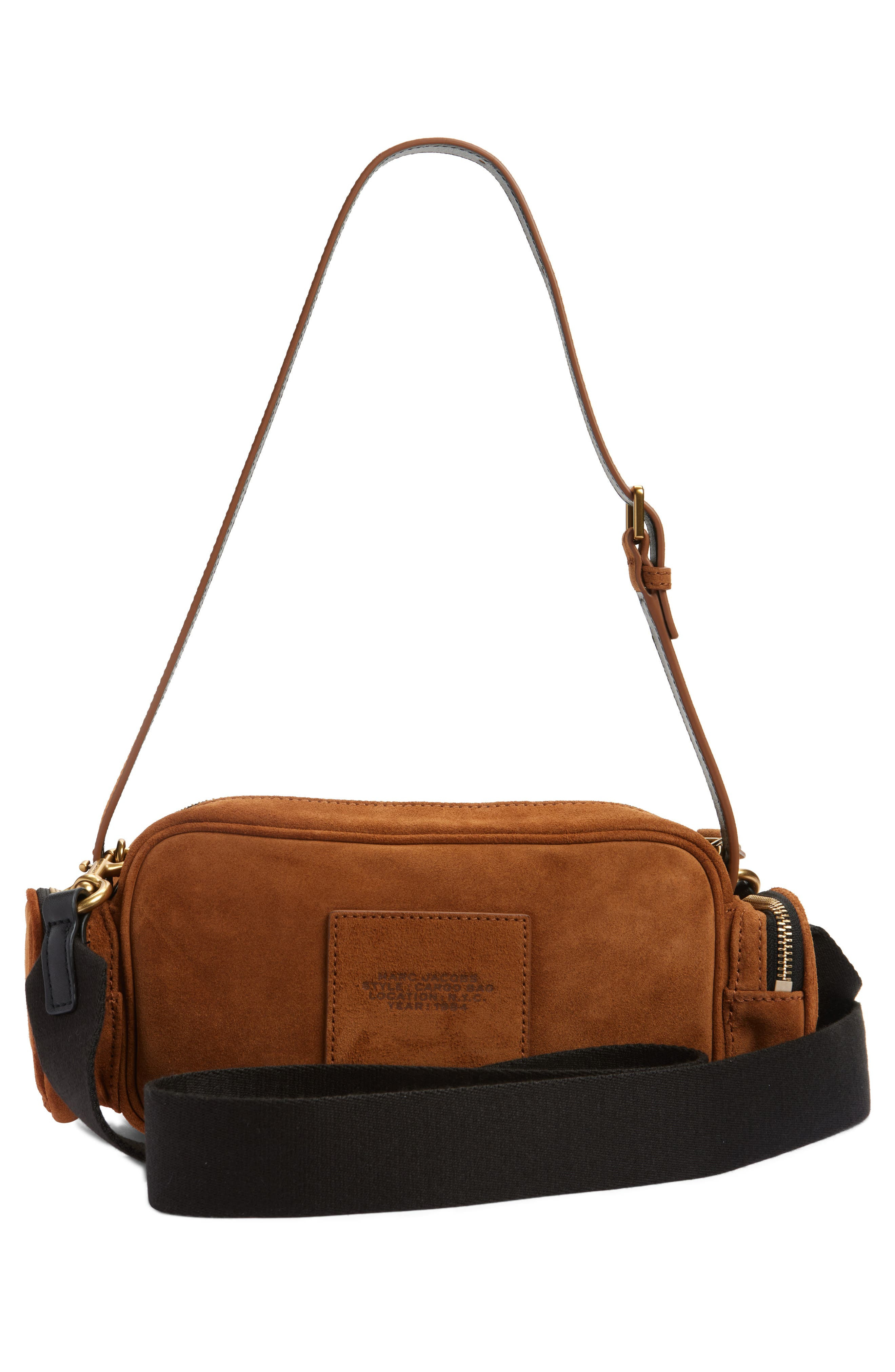 Marc Jacobs The Cargo Suede Shoulder Bag in Copper at Nordstrom - 4