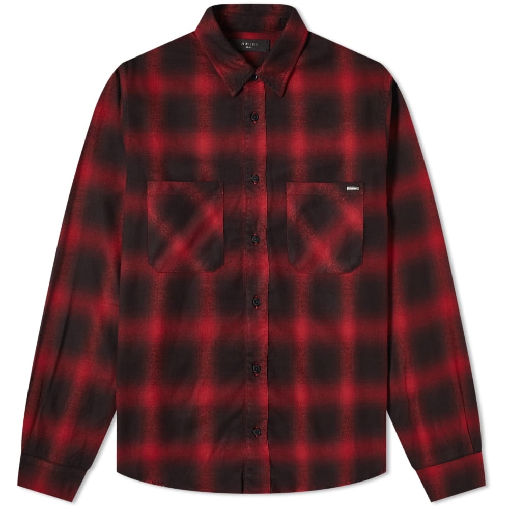 AMIRI Core Shadow Plaid Shirt - 1