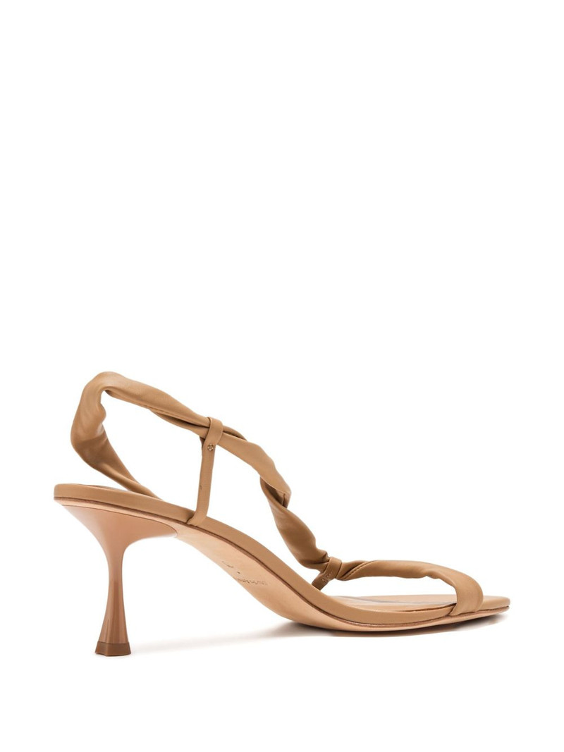 Studio Amelia 50mm twisted slingback sandals outlook