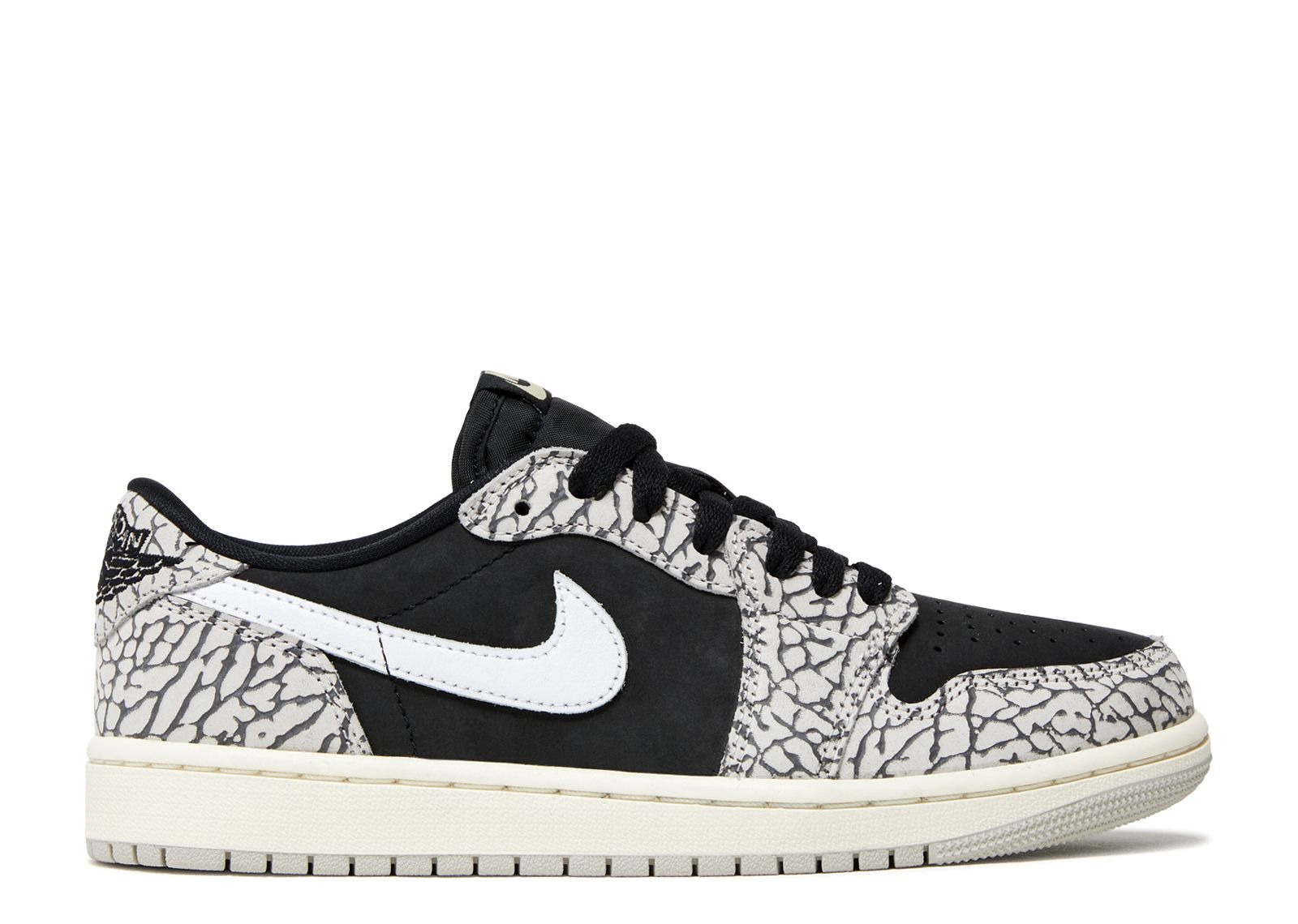 WMNS JORDAN 1 RETRO LOW OG 'BLACK CEMENT' - 1