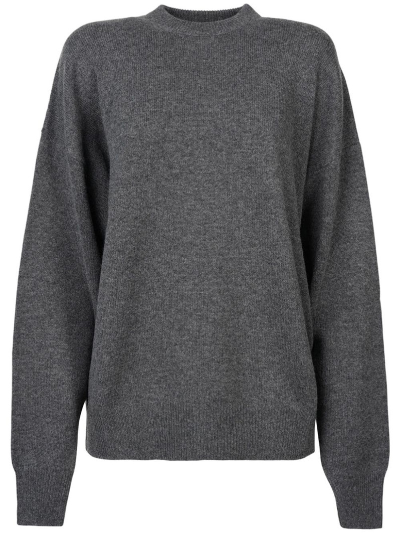 logo intarsia-knit jumper 1