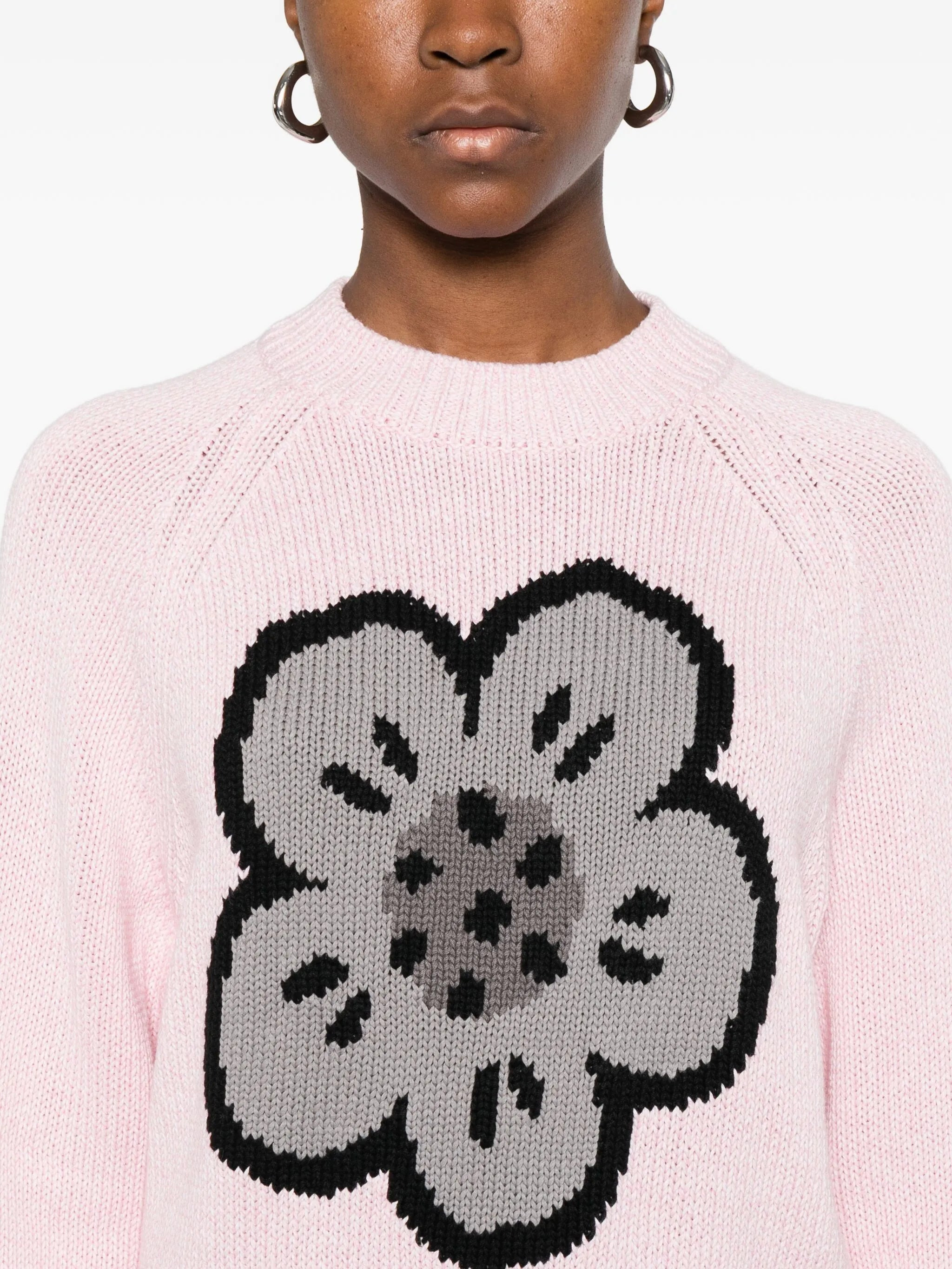 Kenzo Floral-motif Crew-neck Sweater - 5