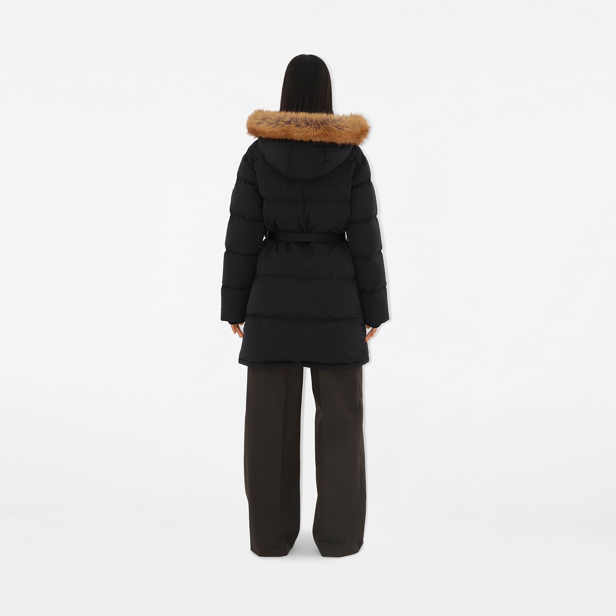 Nylon Puffer Coat - 4