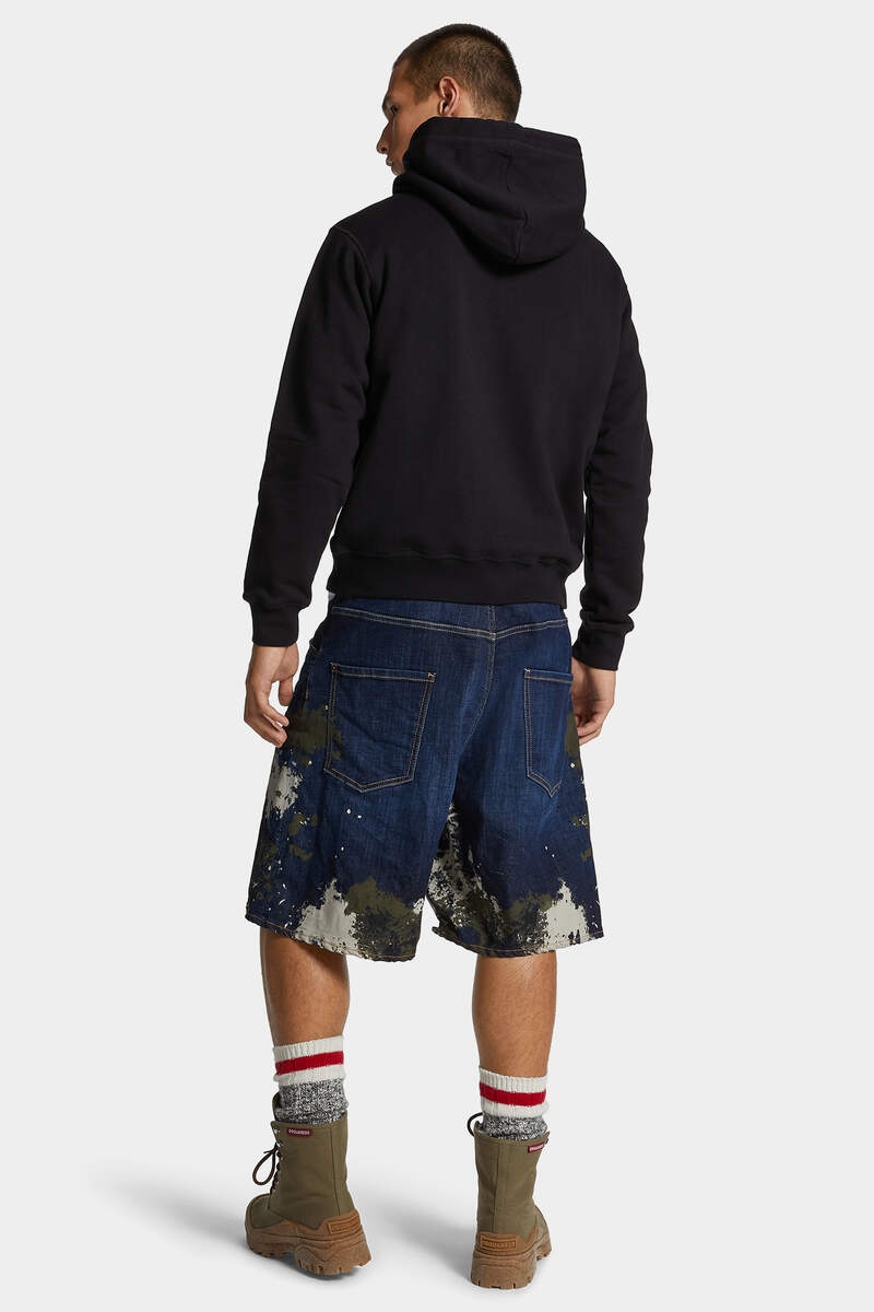 DARK URBAN CAMO WASH SURFER SHORTS - 4