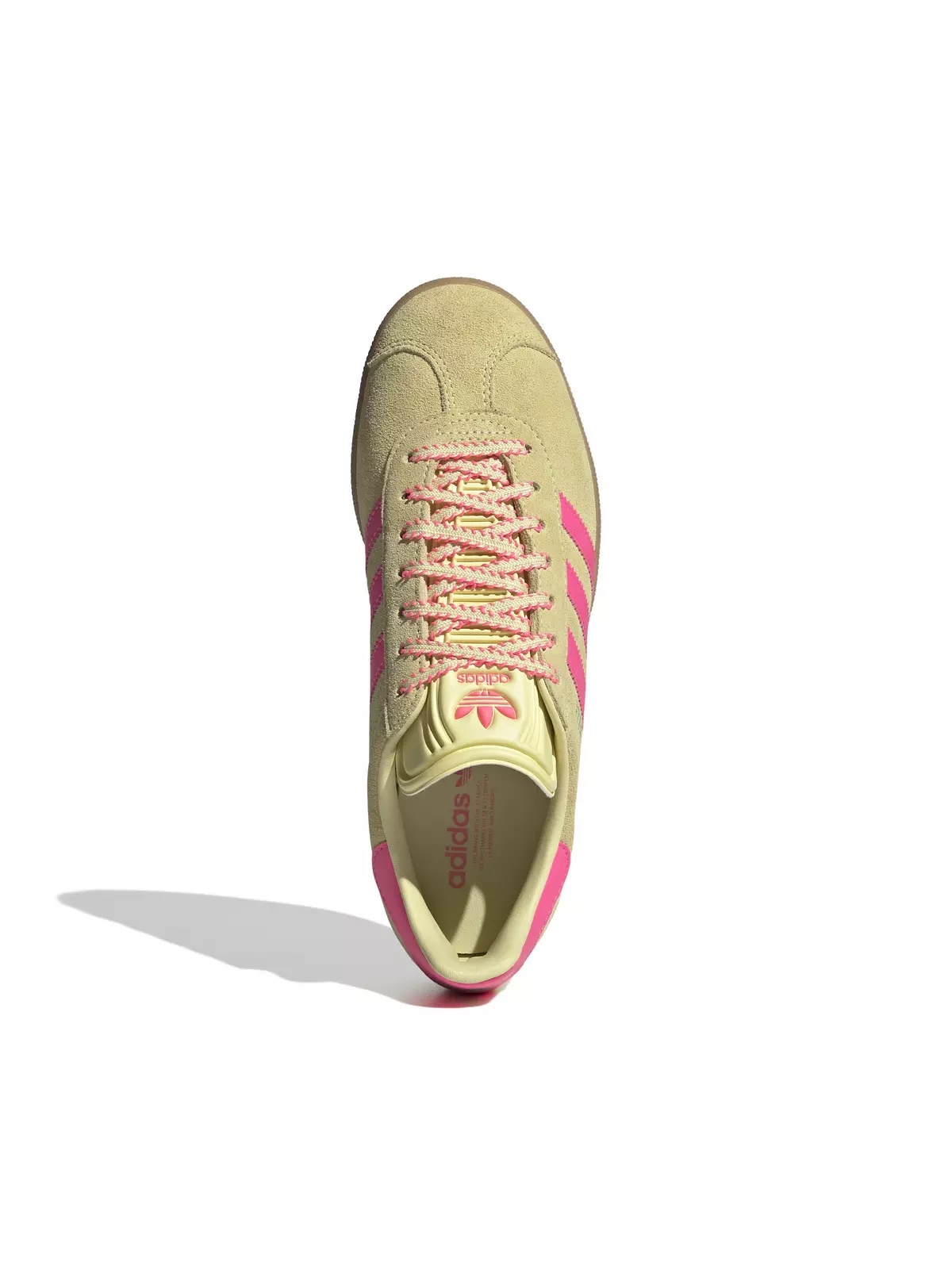 Originals Gazelle "Powder Yellow/Lucid Pink/Gum 3" Women's Shoe - 5