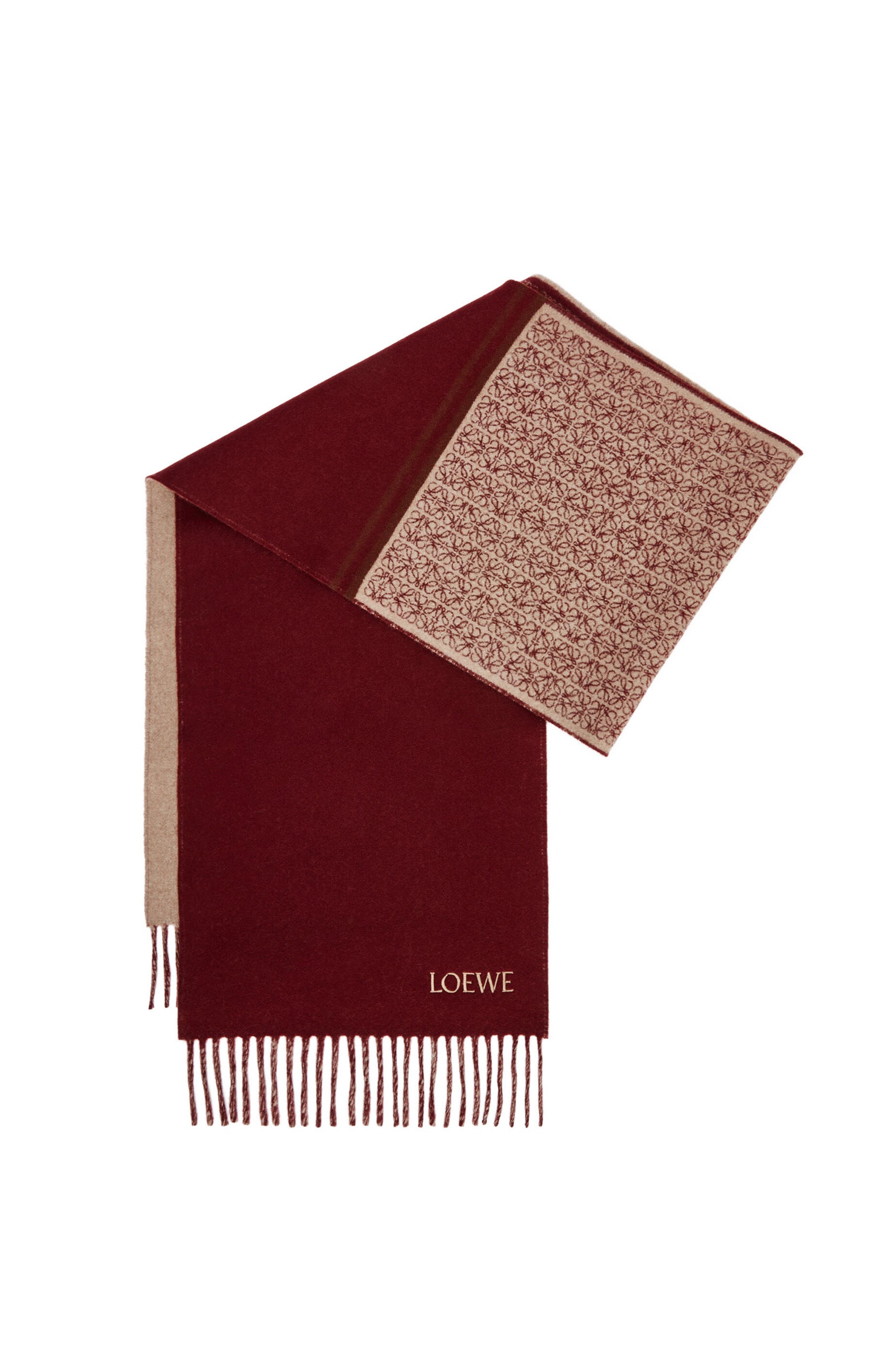 Scarf in wool and cashmere - 3
