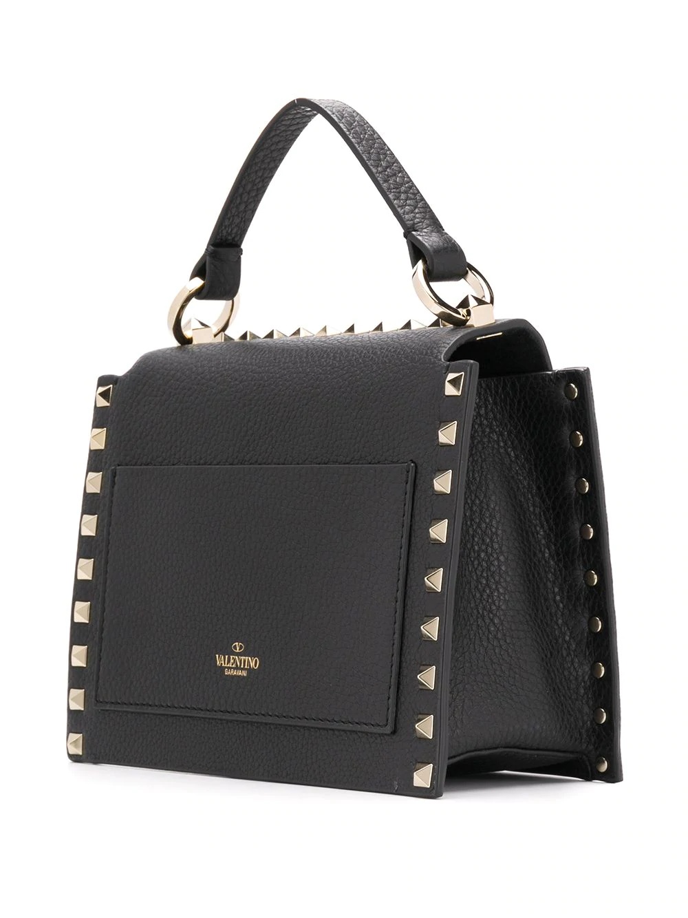 Rockstud top handle bag - 3