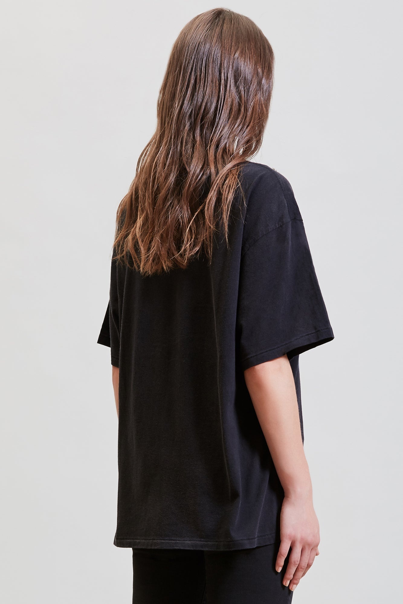 NIRVANA CONCERT OVERSIZED T SHIRT - BLACK | R13 - 5