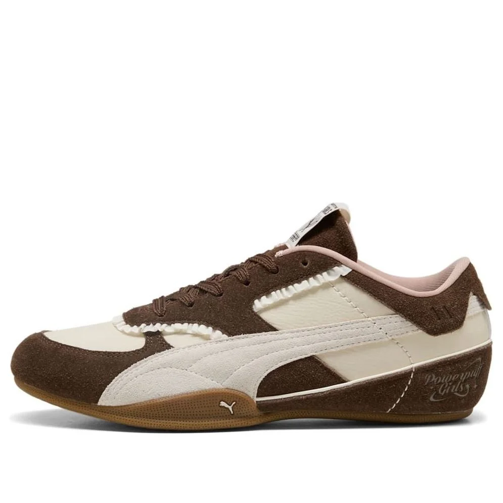 (WMNS) PUMA x The Powerpuff Girls Bella Mina 'Chocolate Warm White' 408841-01 - 1