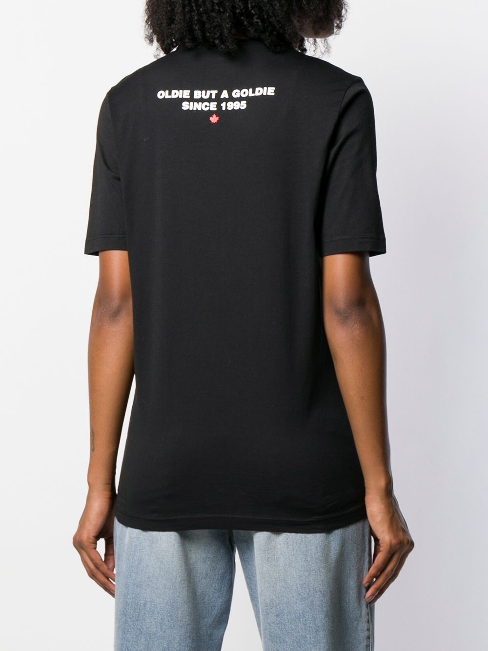 logo print T-shirt - 8