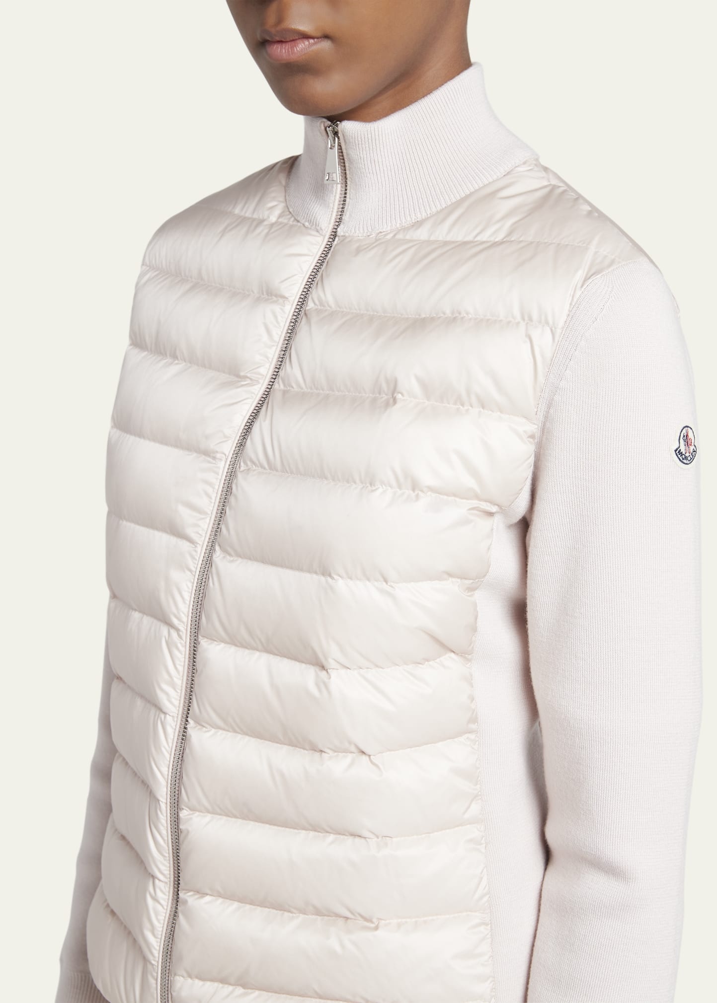 Hybrid Puffer Cardigan - 5