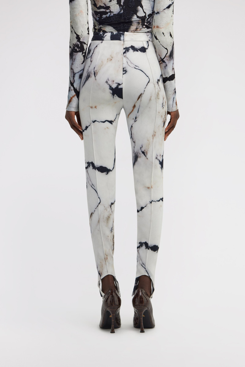 Marble Print Pants 4