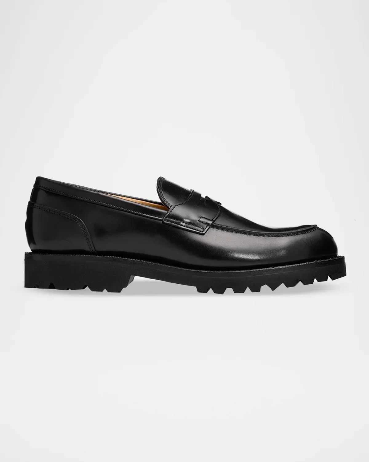 Men's Miller Reserve Leather Lug-Sole Penny Loafers - 1