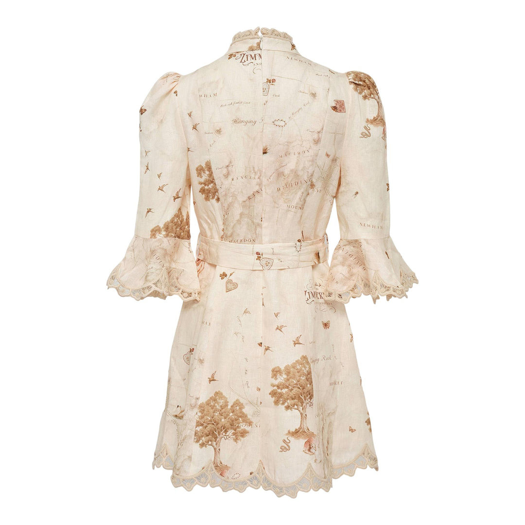 Applique Mini Dress - 2