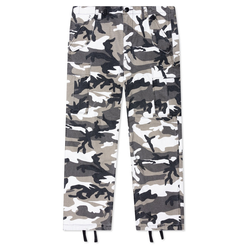 MILITARY CARGO PANT RIPSTOP - SNOW CAMO - 1
