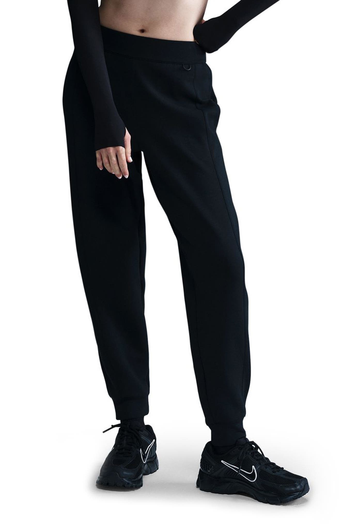 Nike 24.7 Dri-FIT Mid-Rise Joggers in Black/Black at Nordstrom - 1
