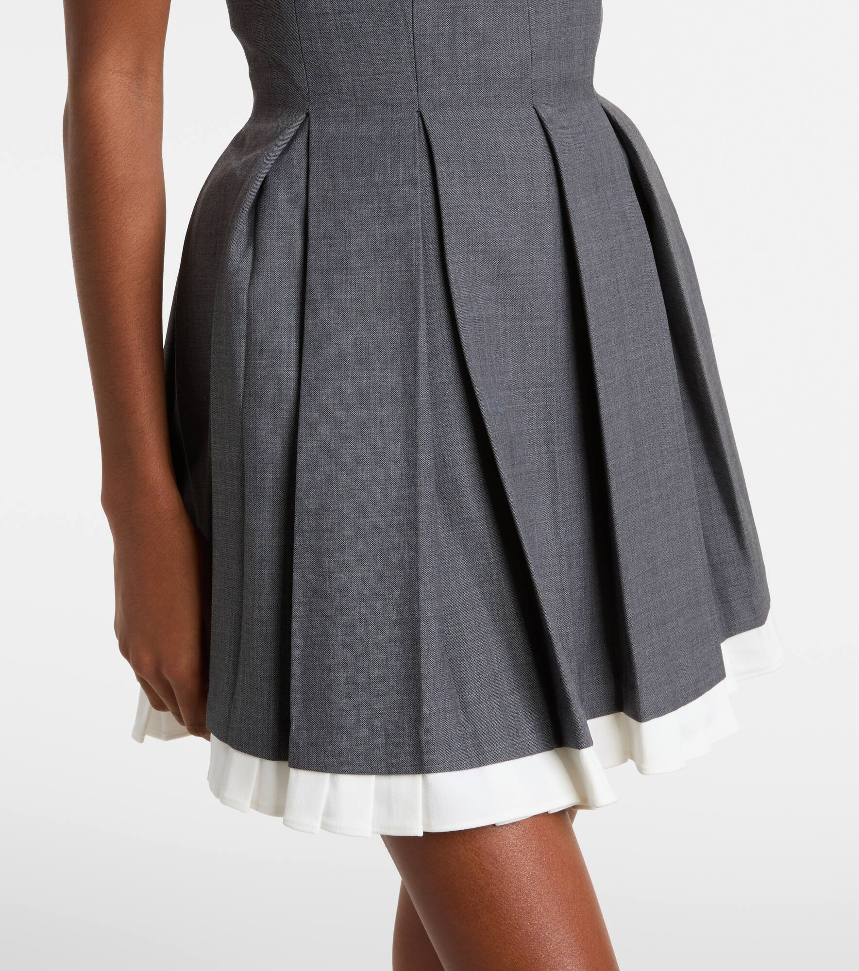Pleated minidress - 5
