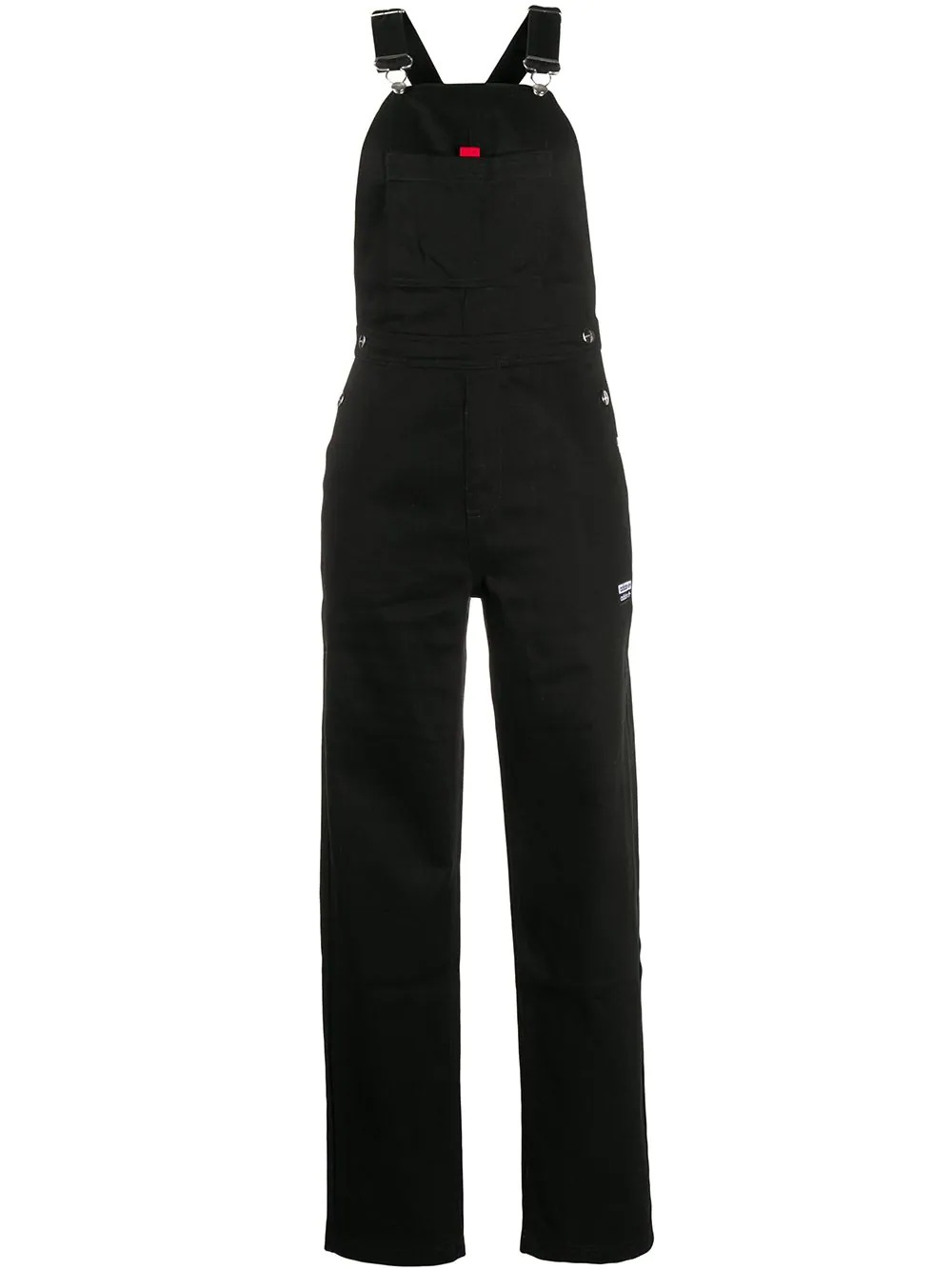 straight-leg dungarees  - 1