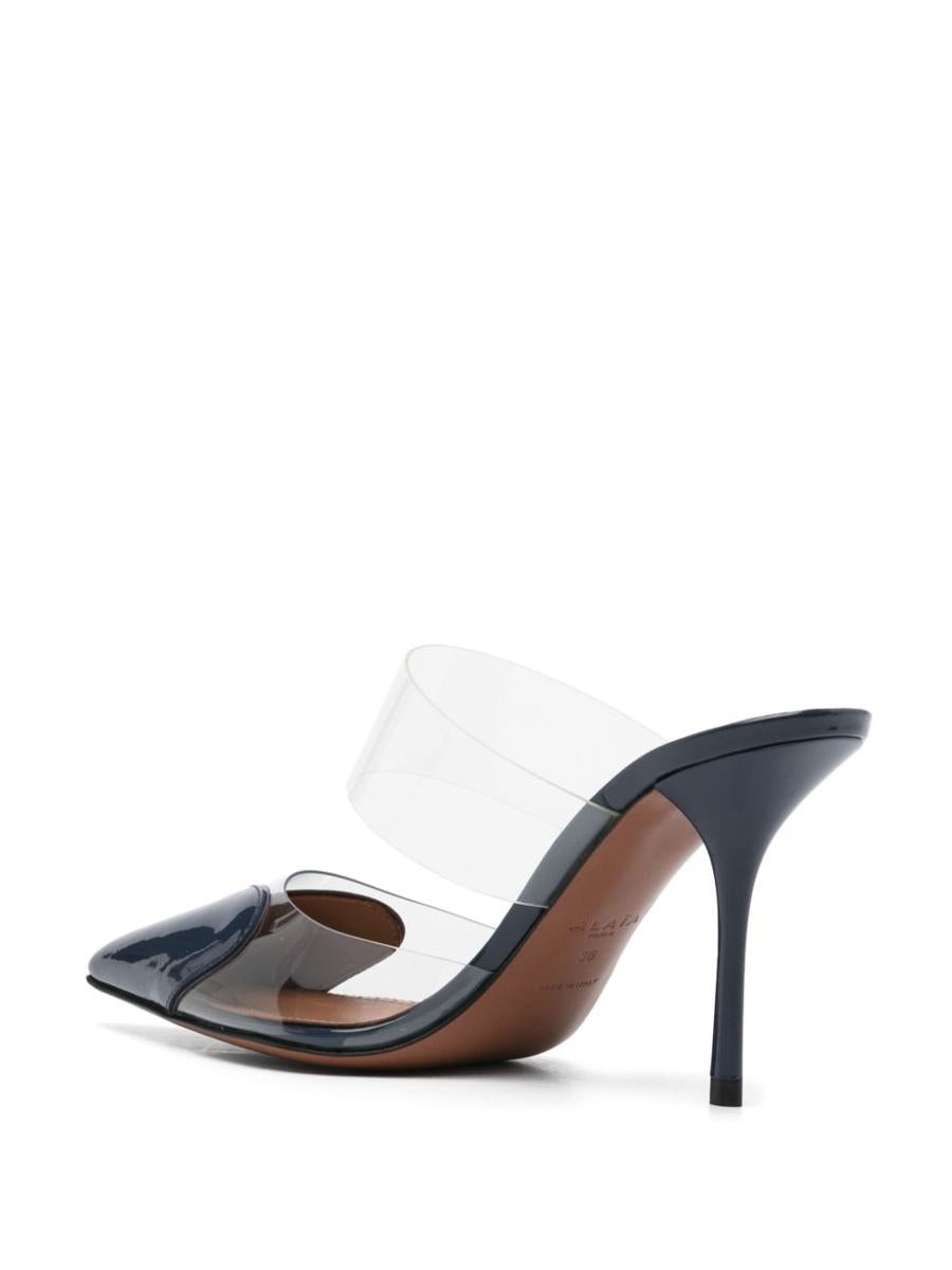 Alaïa Le Cœur Patent Leather Mules - 3