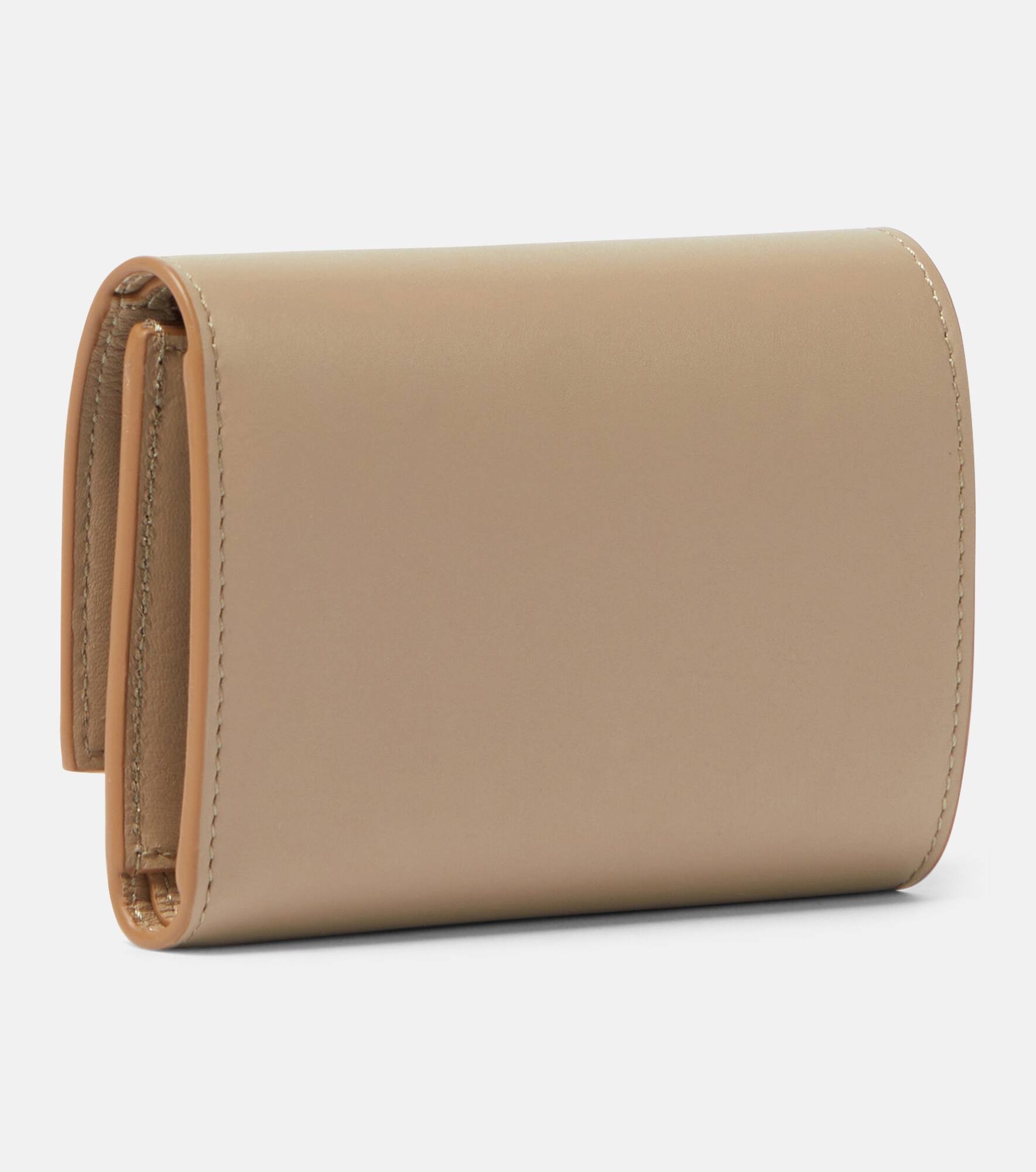 Logo leather wallet - 3