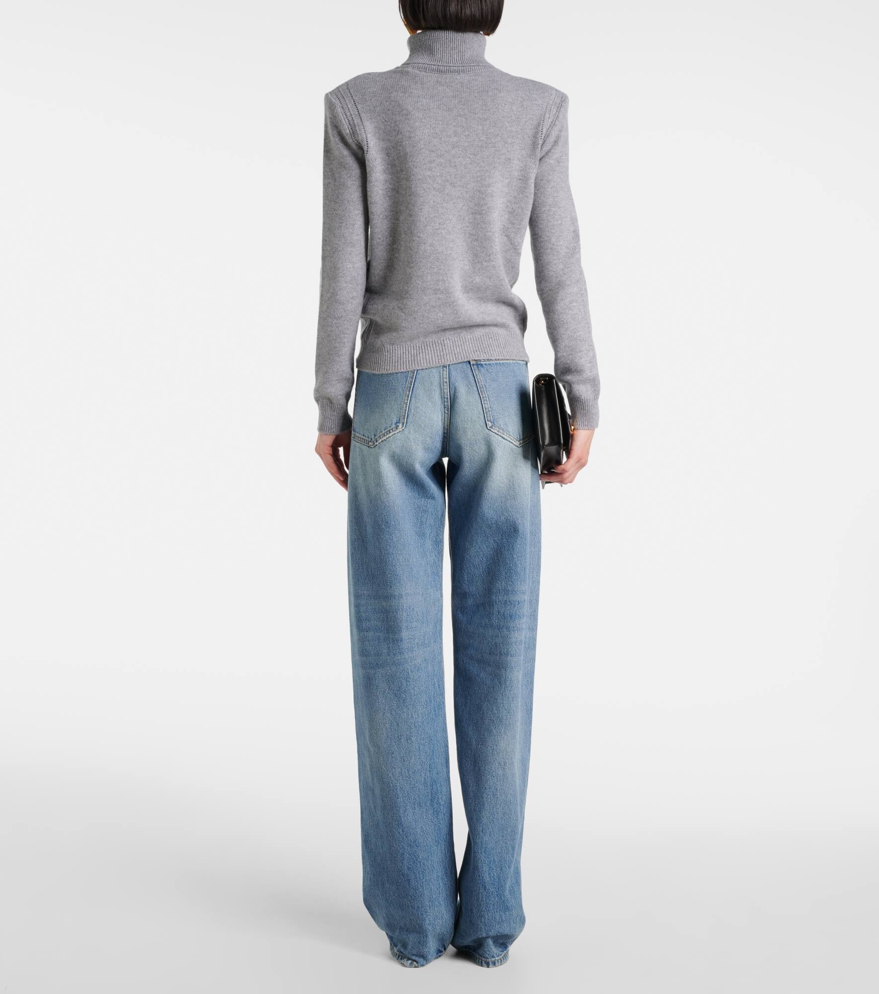 Cashmere turtleneck sweater - 3