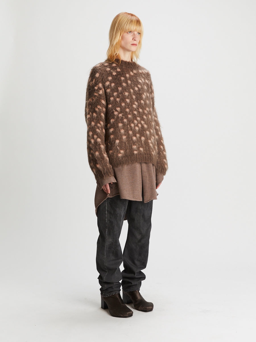 Monster Pullover Thick Beige - 3