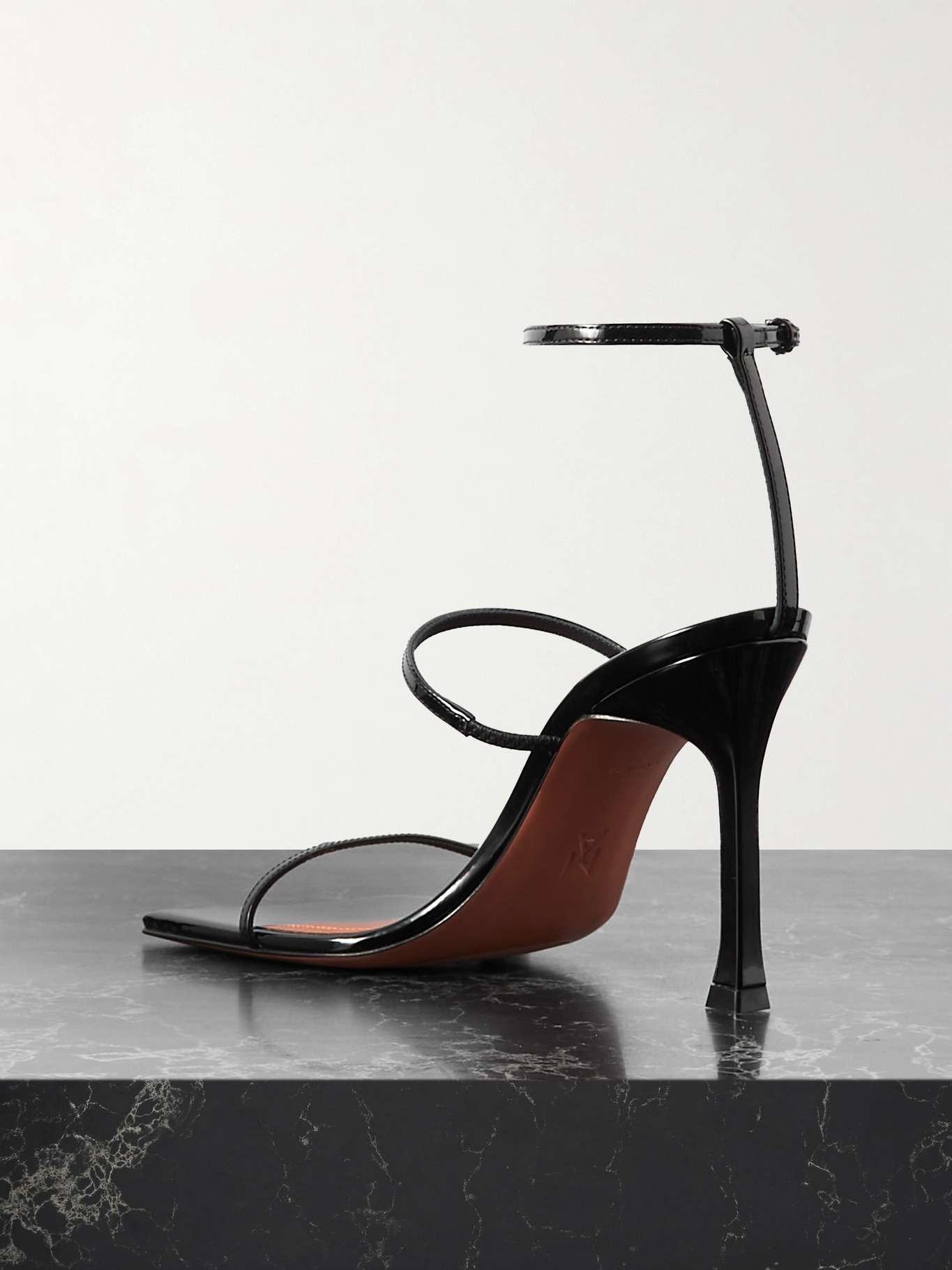 Maya patent-leather sandals - 3
